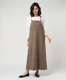 tiptop | チェック金具使いジャンパースカート(ジャンパースカート)