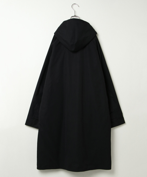 VENCEEXCHANGE（ヴァンスエクスチェンジ）の「ロングフーディーコート（モッズコート・メンズ・ブラック・MEDIUM/LARGE）」の8枚目の写真