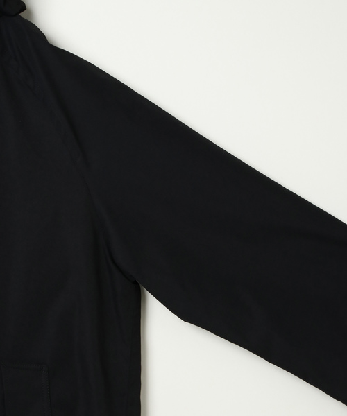 VENCEEXCHANGE（ヴァンスエクスチェンジ）の「ロングフーディーコート（モッズコート・メンズ・ブラック・MEDIUM/LARGE）」の6枚目の写真