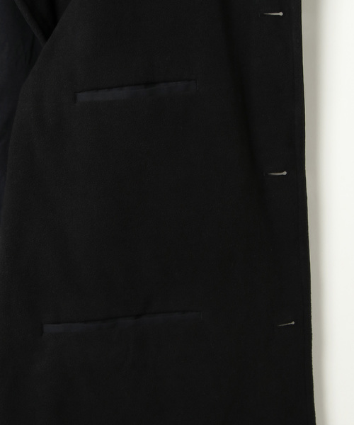 VENCEEXCHANGE（ヴァンスエクスチェンジ）の「ロングフーディーコート（モッズコート・メンズ・ブラック・MEDIUM/LARGE）」の7枚目の写真