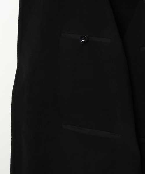 VENCEEXCHANGE（ヴァンスエクスチェンジ）の「ロングフーディーコート（モッズコート・メンズ・ブラック・MEDIUM/LARGE）」の5枚目の写真