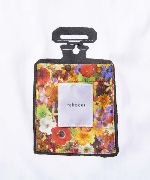 rehacer（レアセル）の「rehacer : Dress Perfume Loose Fit L/S T / ドレス パフューム ルーズフィット ロングスリーブTシャツ（Tシャツ/カットソー・メンズ・ホワイト/ブラック/ライム/ブルー・SMALL/MEDIUM/LARGE/X-LARGE）」の12枚目の写真