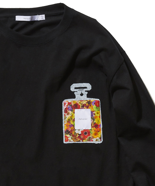 新品 未使用 Perfume パフューム ZOZ5 ロン T シャツ Mサイズ rehacer : Dress Perfume Loose Fit L/S T / ドレス パフューム