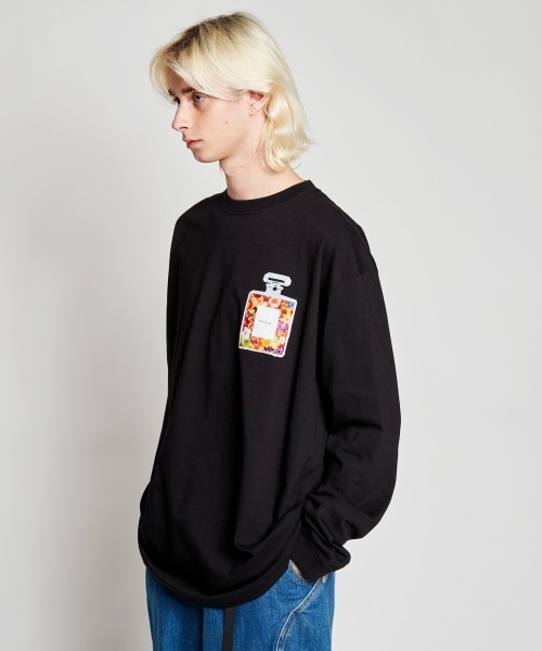 rehacer : Dress Perfume Loose Fit L/S T / ドレス パフューム