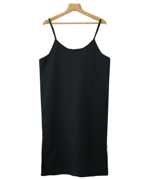 andme（アンドミー）の「きれいめツイルVネックキャミワンピース（ワンピース・レディース・グレー系その他/ベージュ系その他/ダークカーキ/ブラック/ネイビー・M）」の20枚目の写真