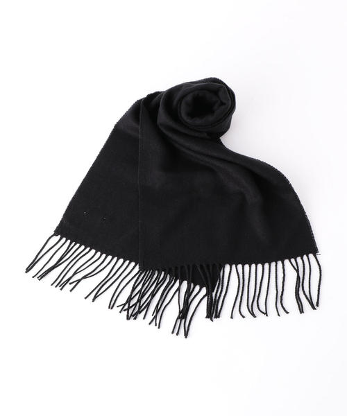 coen（コーエン）の「ヘリンボーンマフラー（マフラー・メンズ・ネイビー/ブラック/ワインレッド/ダークグリーン・FREE）」の6枚目の写真