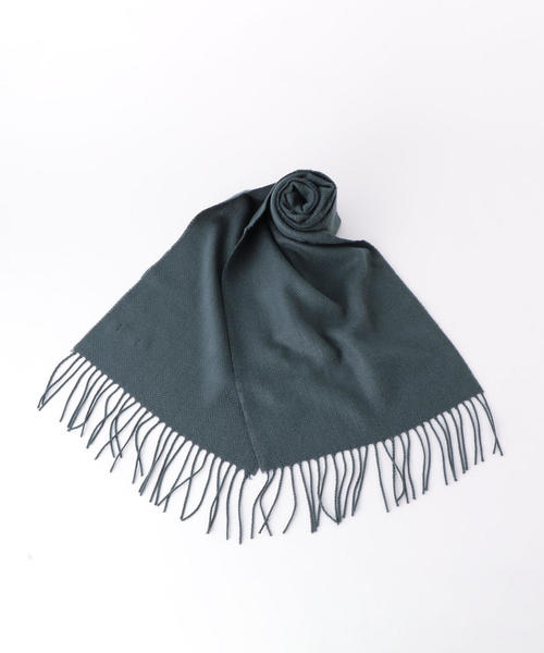 coen（コーエン）の「ヘリンボーンマフラー（マフラー・メンズ・ネイビー/ブラック/ワインレッド/ダークグリーン・FREE）」の7枚目の写真