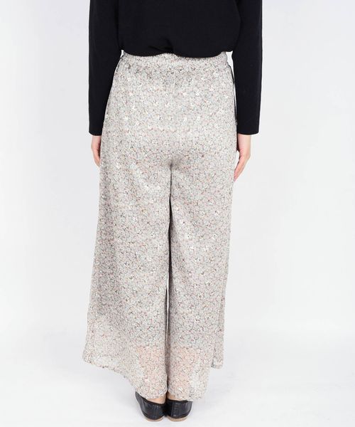 Khaju（カージュ）の「Khaju:フラワーイージーパンツ19SS◆（その他パンツ・レディース・ホワイト/ブラック/ライトブルー・ONE SIZE）」の19枚目の写真