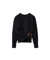 LE CIEL BLEU（ルシェルブルー）の「Buckle Detail Sweatshirt