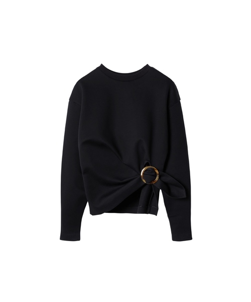 LE CIEL BLEU（ルシェルブルー）の「Buckle Detail Sweatshirt