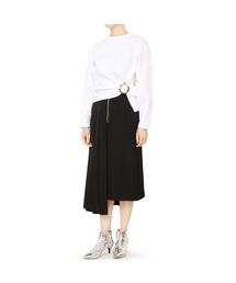 LE CIEL BLEU（ルシェルブルー）の「Buckle Detail Sweatshirt