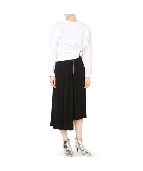 LE CIEL BLEU ジップ　スウェット　トップス LE CIEL BLEU official