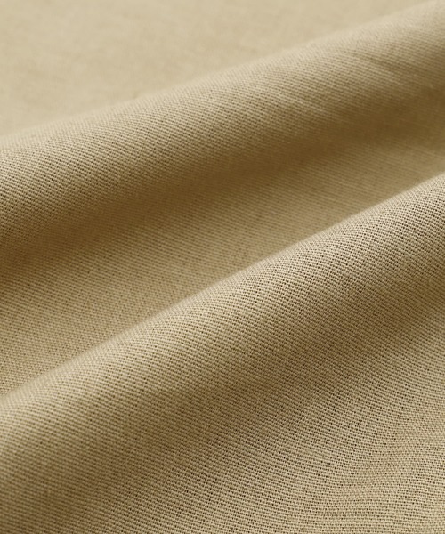 EMMA CLOTHES（エマクローズ）の「LINEN×COTTONストレッチタックアンクルワイドパンツ（その他パンツ・メンズ・ブラック/ベージュ/ネイビー/ライトオリーブ/グレー系その他/チェック・S/M/L）」の13枚目の写真