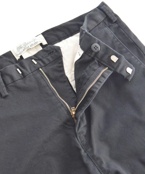 レミレリーフブラック XL チノパン 裾ジッパー付き