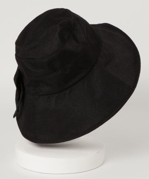 Petit Honfleur（プチオンフルール）の「◇カタログ掲載◇ウォッシャブルハット（ハット・レディース・ブラック/ベージュ/ネイビー・フリー）」の4枚目の写真