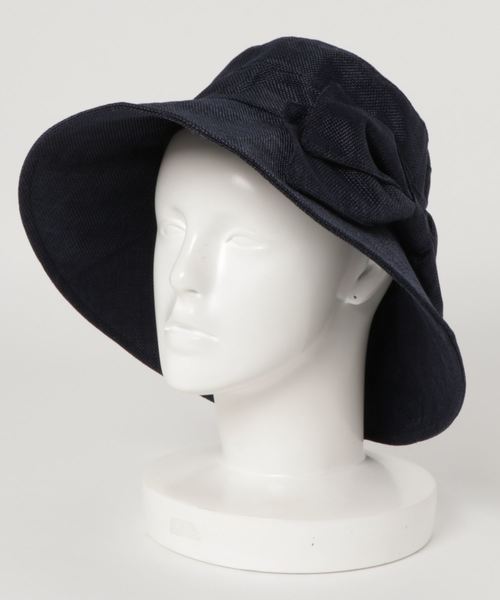 Petit Honfleur（プチオンフルール）の「◇カタログ掲載◇ウォッシャブルハット（ハット・レディース・ブラック/ベージュ/ネイビー・フリー）」の14枚目の写真
