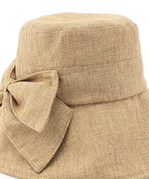 Petit Honfleur（プチオンフルール）の「◇カタログ掲載◇ウォッシャブルハット（ハット・レディース・ブラック/ベージュ/ネイビー・フリー）」の9枚目の写真