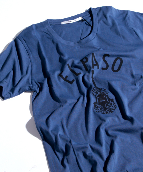 hardcover（ハードカバー）の「hardcover/半袖プリントTEE/ EL PASO（Tシャツ/カットソー・メンズ・ホワイト/ブラック/ネイビー・SMALL/MEDIUM/LARGE）」の2枚目の写真