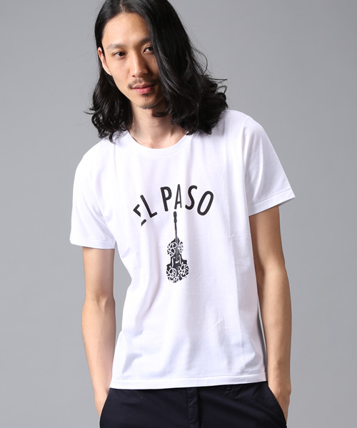 hardcover（ハードカバー）の「hardcover/半袖プリントTEE/ EL PASO（Tシャツ/カットソー・メンズ・ホワイト/ブラック/ネイビー・SMALL/MEDIUM/LARGE）」の14枚目の写真