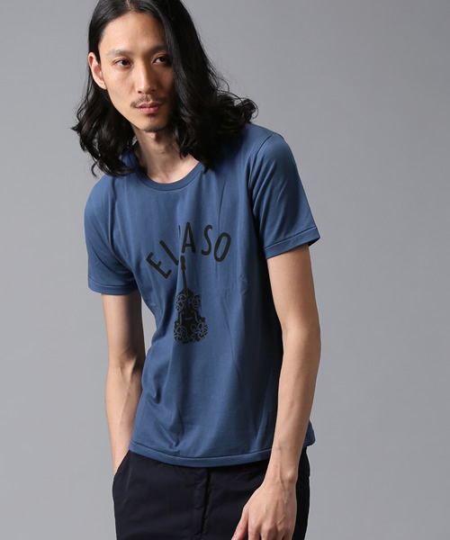 hardcover（ハードカバー）の「hardcover/半袖プリントTEE/ EL PASO（Tシャツ/カットソー・メンズ・ホワイト/ブラック/ネイビー・SMALL/MEDIUM/LARGE）」の16枚目の写真