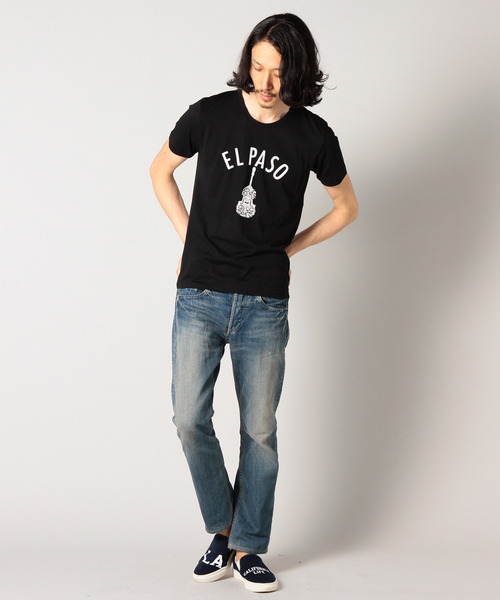 hardcover（ハードカバー）の「hardcover/半袖プリントTEE/ EL PASO（Tシャツ/カットソー・メンズ・ホワイト/ブラック/ネイビー・SMALL/MEDIUM/LARGE）」の18枚目の写真