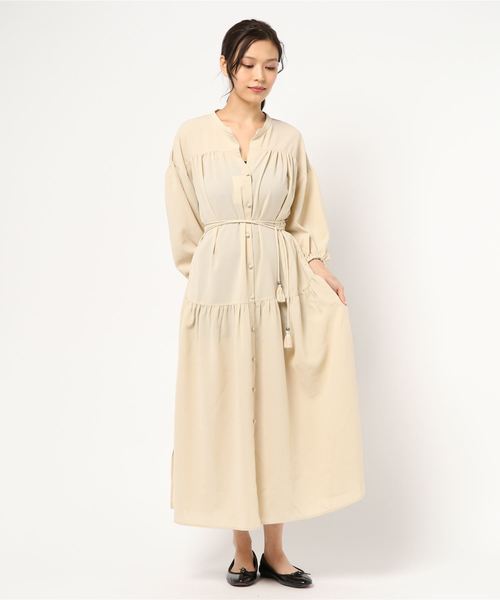 セール Auli ギャザーワンピース ワンピース Auli アウリィ のファッション通販 Zozotown