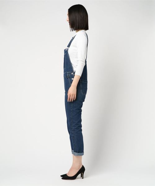 SpRay（スプレイ）の「オーバーオール（サロペット/オーバーオール・レディース・オフホワイト/ブルー/ブラック/ネイビー/サックスブルー・LARGE/MEDIUM）」の9枚目の写真