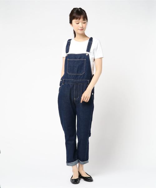 濃紺日本製MY HANDS COLLECTION⭐︎M オーバーオール サロペット 濃紺日本製MY HANDS COLLECTION⭐︎M オーバーオール サロペット