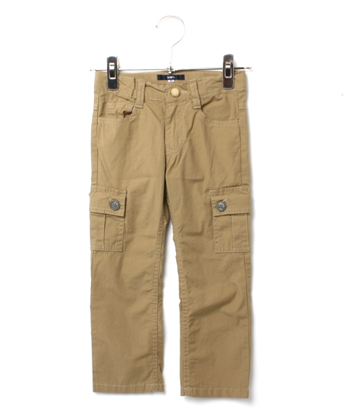 SHIPS(シップス)の「SHIPS KIDS:ストレッチ カーゴ 2014SS(kids)(カーゴパンツ・キッズ・カーキ/グリーン・120/110/130/100)」の2枚目の写真