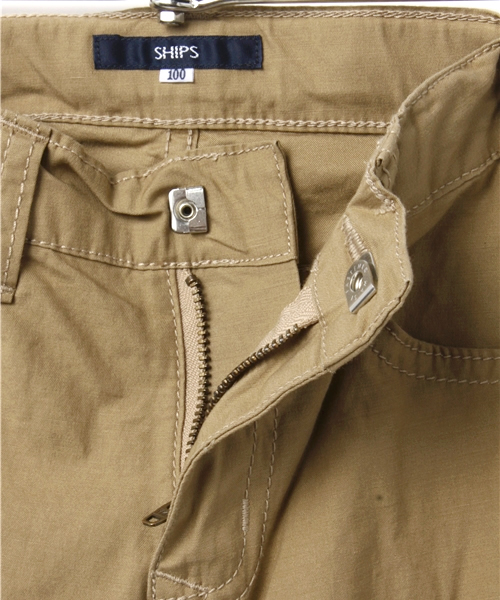 SHIPS(シップス)の「SHIPS KIDS:ストレッチ カーゴ 2014SS(kids)(カーゴパンツ・キッズ・カーキ/グリーン・120/110/130/100)」の5枚目の写真
