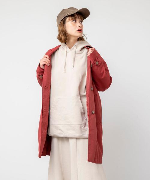 coen(コーエン)の「ライナー付きステンカラーコート(ステンカラーコート・レディース・ブラック/レッド/ベージュ・LARGE/MEDIUM)」の12枚目の写真