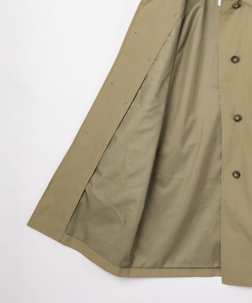 coen(コーエン)の「ライナー付きステンカラーコート(ステンカラーコート・レディース・ブラック/レッド/ベージュ・LARGE/MEDIUM)」の19枚目の写真