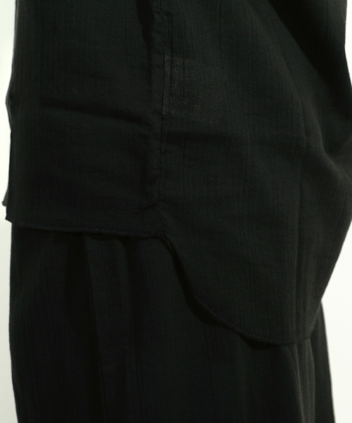 ８(eight)（エイト）の「和装Tシャツ 半袖 インナー（和装小物・メンズ・ブラック/ネイビー・MEDIUM/LARGE/X-LARGE）」の12枚目の写真