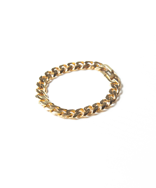 Anthe（アンテ）の「Anthe by yarka / stainless kihei chain bracelet（ブレスレット・メンズ・ブラック/シルバー/ゴールド・FREE）」の7枚目の写真