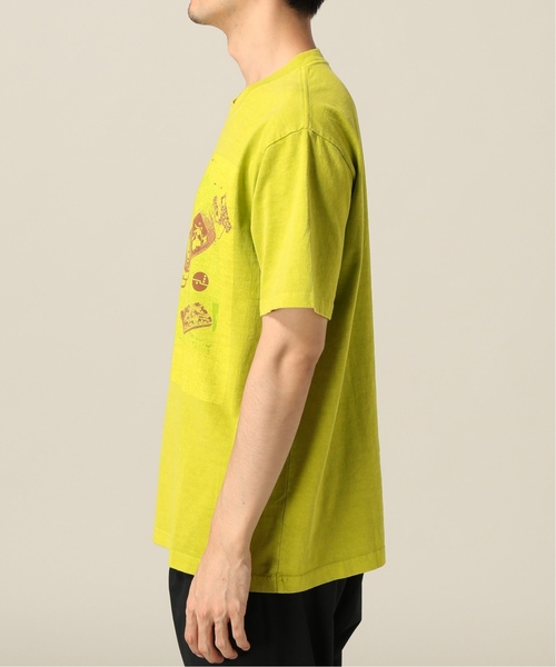 C.E(シーイー)の「C.E / シーイー OVERDYE MEMOIRES T GREEN(Tシャツ/カットソー・メンズ・グリーン・MEDIUM/LARGE)」の2枚目の写真
