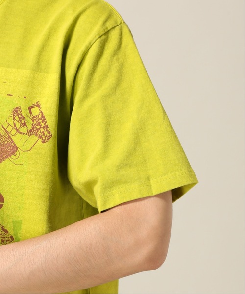 C.E(シーイー)の「C.E / シーイー OVERDYE MEMOIRES T GREEN(Tシャツ/カットソー・メンズ・グリーン・MEDIUM/LARGE)」の7枚目の写真