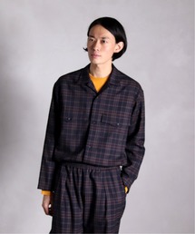 EDIFICE LA BOUCLE | 【EDIFICE LA BOUCLE / ラブ―クル】オープンカラー Wポケットロングスリーブ(シャツ/ブラウス)