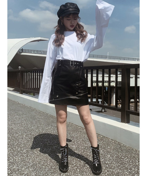 Darich バックメッセージ ロンT バックメッセージロンT（Tシャツ/カットソー）｜Darich（ダーリッチ