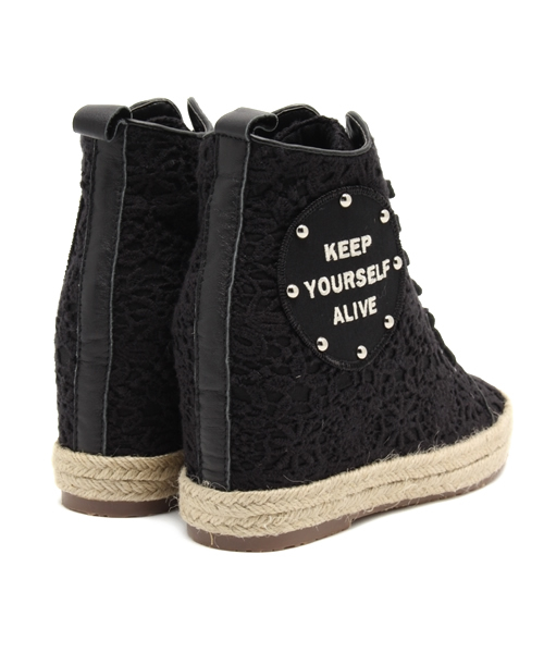 HYSTERIC GLAMOUR（ヒステリックグラマー）の「PATCH LACE インヒール