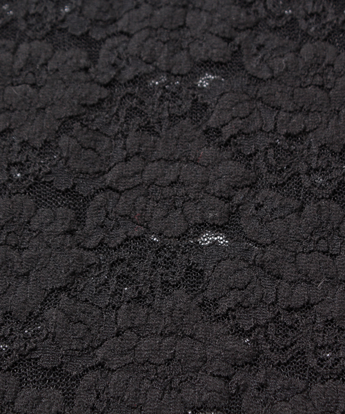 Ray BEAMS(レイビームス)の「【予約】Ray BEAMS / ストレッチレース ハイネック(Tシャツ/カットソー・レディース・ブラック/ホワイト・ONE SIZE)」の18枚目の写真