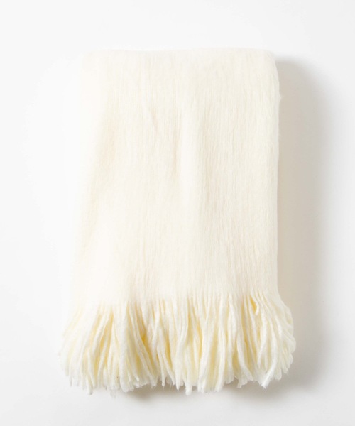 WEGO（ウィゴー）の「WEGO/起毛ボリュームシャギーストール（ストール/ショール・レディース・ホワイト/ライトグレー/ピンク/ライトブラウン/ダークグレー・FREE）」の12枚目の写真