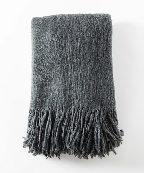 WEGO（ウィゴー）の「WEGO/起毛ボリュームシャギーストール（ストール/ショール・レディース・ホワイト/ライトグレー/ピンク/ライトブラウン/ダークグレー・FREE）」の8枚目の写真