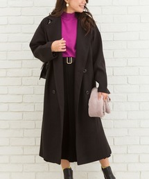 Libby&Rose | サイドスリットＷロングコート(チェスターコート)