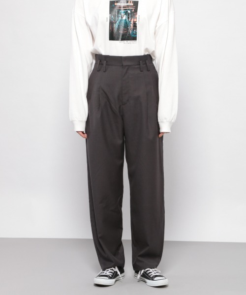 PAGEBOY（ページボーイ）の「セットアップ クリアツイルパンツ（その他パンツ・レディース・チャコールグレー/ベージュ/ターコイズブルー・SMALL/MEDIUM）」の10枚目の写真