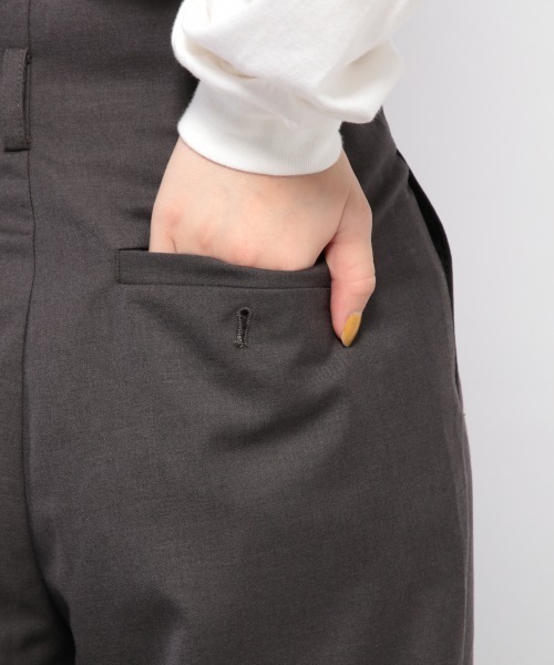 PAGEBOY（ページボーイ）の「セットアップ クリアツイルパンツ（その他パンツ・レディース・チャコールグレー/ベージュ/ターコイズブルー・SMALL/MEDIUM）」の16枚目の写真