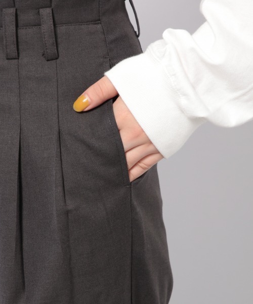 PAGEBOY（ページボーイ）の「セットアップ クリアツイルパンツ（その他パンツ・レディース・チャコールグレー/ベージュ/ターコイズブルー・SMALL/MEDIUM）」の18枚目の写真