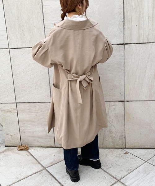apres jour（アプレジュール）の「袖ボリュームトレンチコート【ZOZOTOWN限定アイテム】（トレンチコート・レディース・ベージュ/モカ/ミント・フリー）」の11枚目の写真