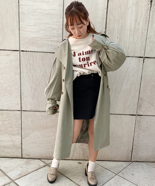 apres jour（アプレジュール）の「袖ボリュームトレンチコート【ZOZOTOWN限定アイテム】（トレンチコート・レディース・ベージュ/モカ/ミント・フリー）」の19枚目の写真