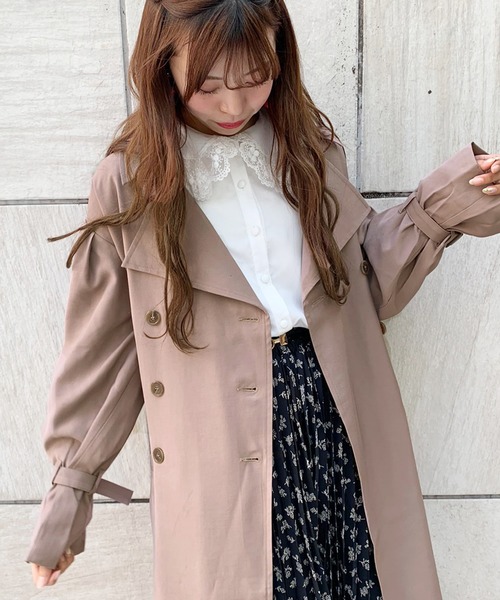 apres jour（アプレジュール）の「袖ボリュームトレンチコート【ZOZOTOWN限定アイテム】（トレンチコート・レディース・ベージュ/モカ/ミント・フリー）」の21枚目の写真