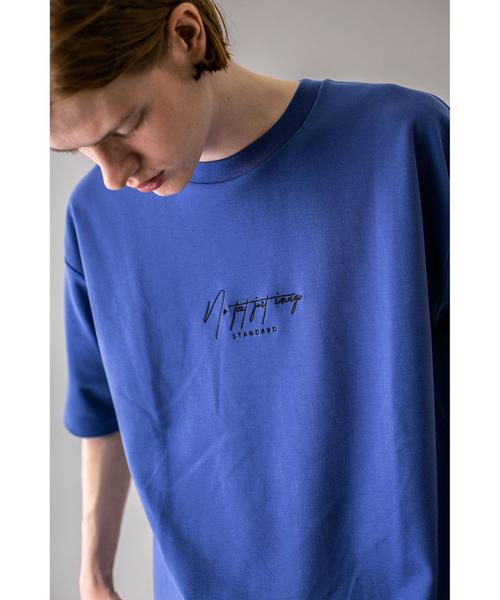 MONKEY TIME(モンキータイム)の「<monkey time> TC/PNT EMBRO 5SL CN/Tシャツ(Tシャツ/カットソー・メンズ・ベージュ/ロイヤルブルー/ブラック/ホワイト・XL/S/M/L)」の16枚目の写真